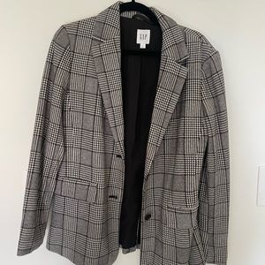 Gap houndstooth blazer